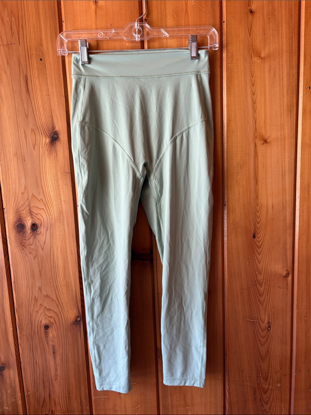 Gymshark Sage Green High-Rise Leggings